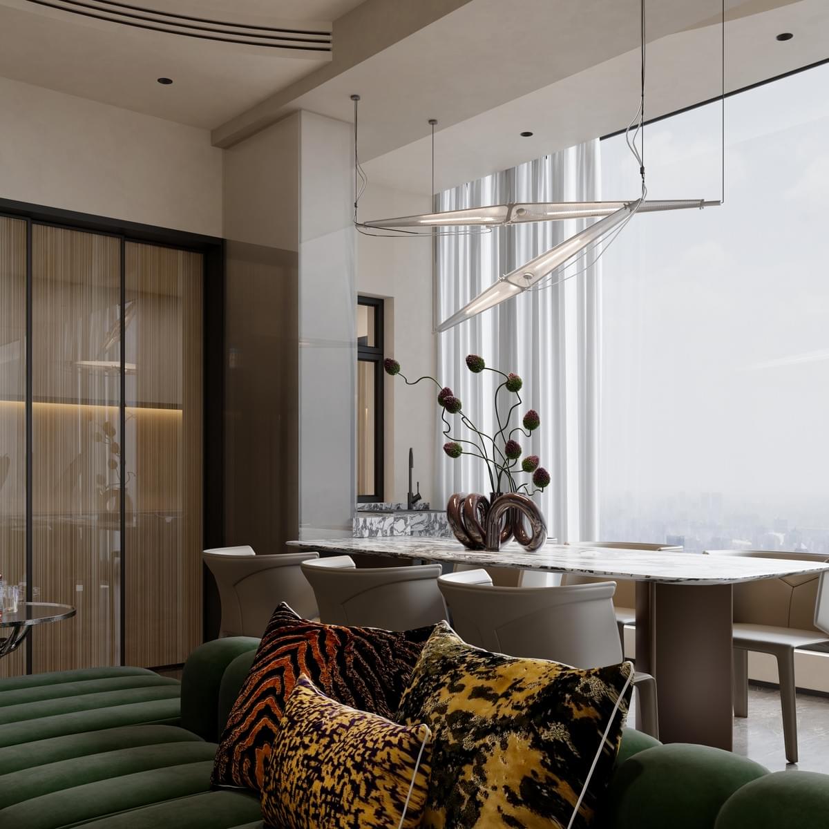 Minimal Modern | China Resources Yuexi, Sleek & Airy Urban Dwelling
