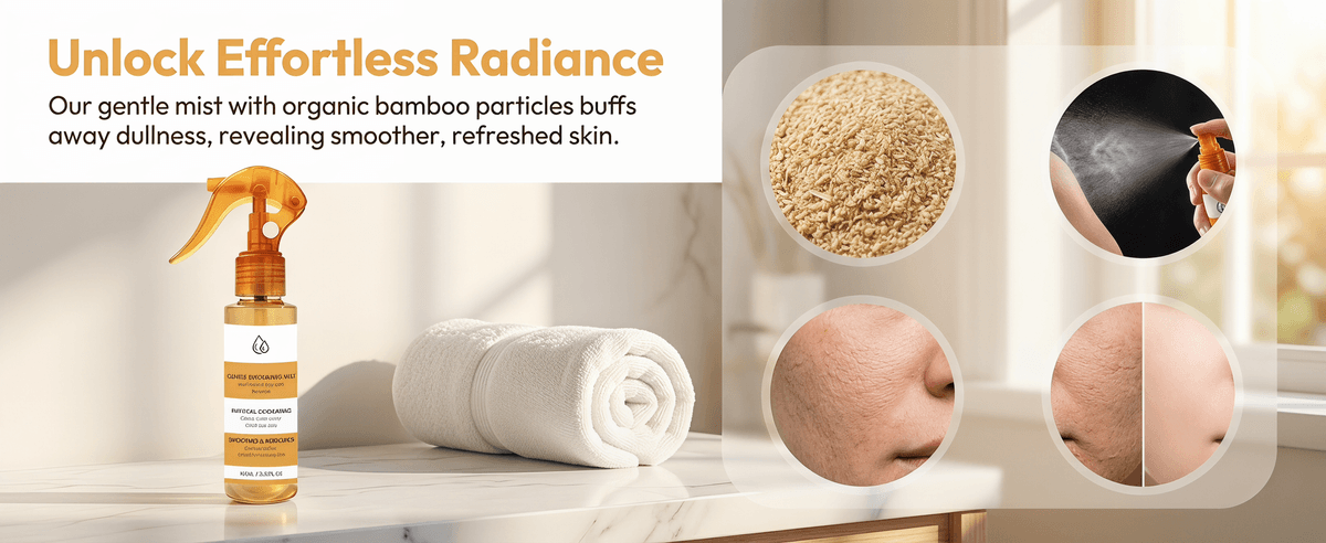Gentle Exfoliating Mist with Natural Bamboo Particles