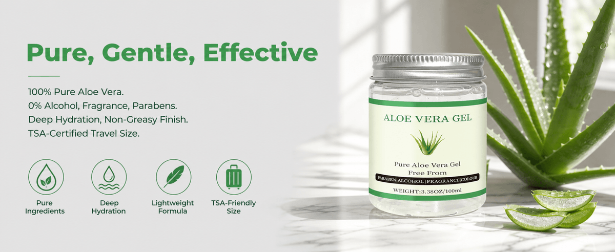 Pure Aloe Vera Gel 100ml / 3.38 fl.oz