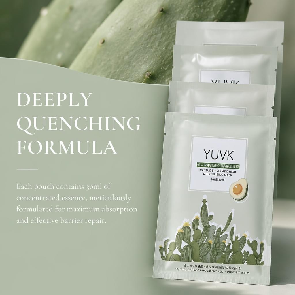 Cactus & Avocado High Moisturizing Mask