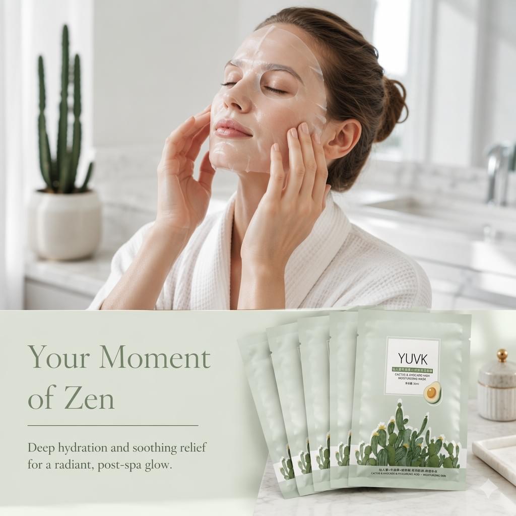 Cactus & Avocado High Moisturizing Mask