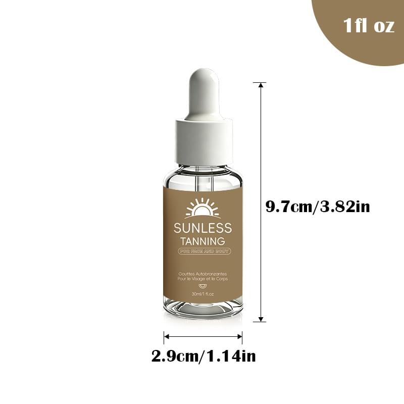 Sunless Tanning Drops – Face & Body