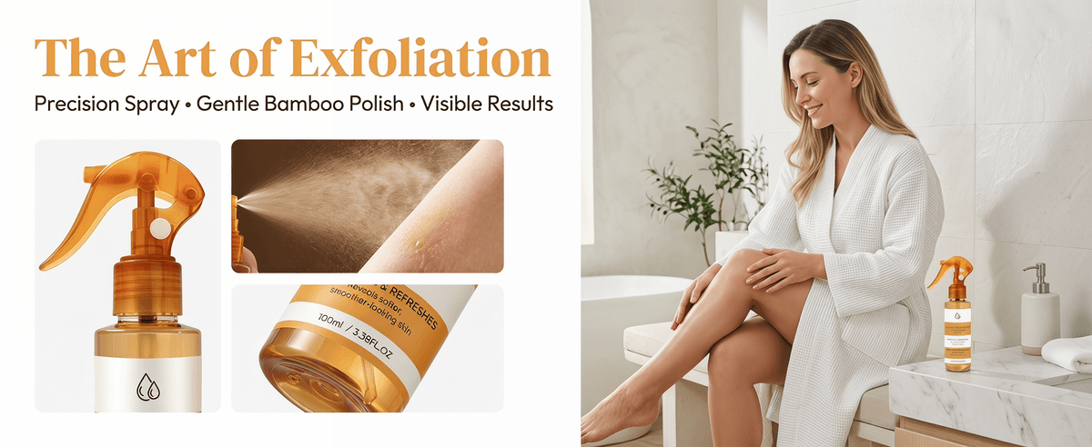 Gentle Exfoliating Mist with Natural Bamboo Particles