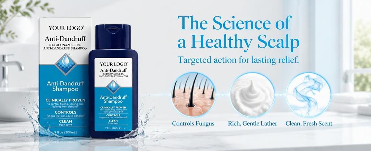 Anti-Dandruff Shampoo – Ketoconazole 1%