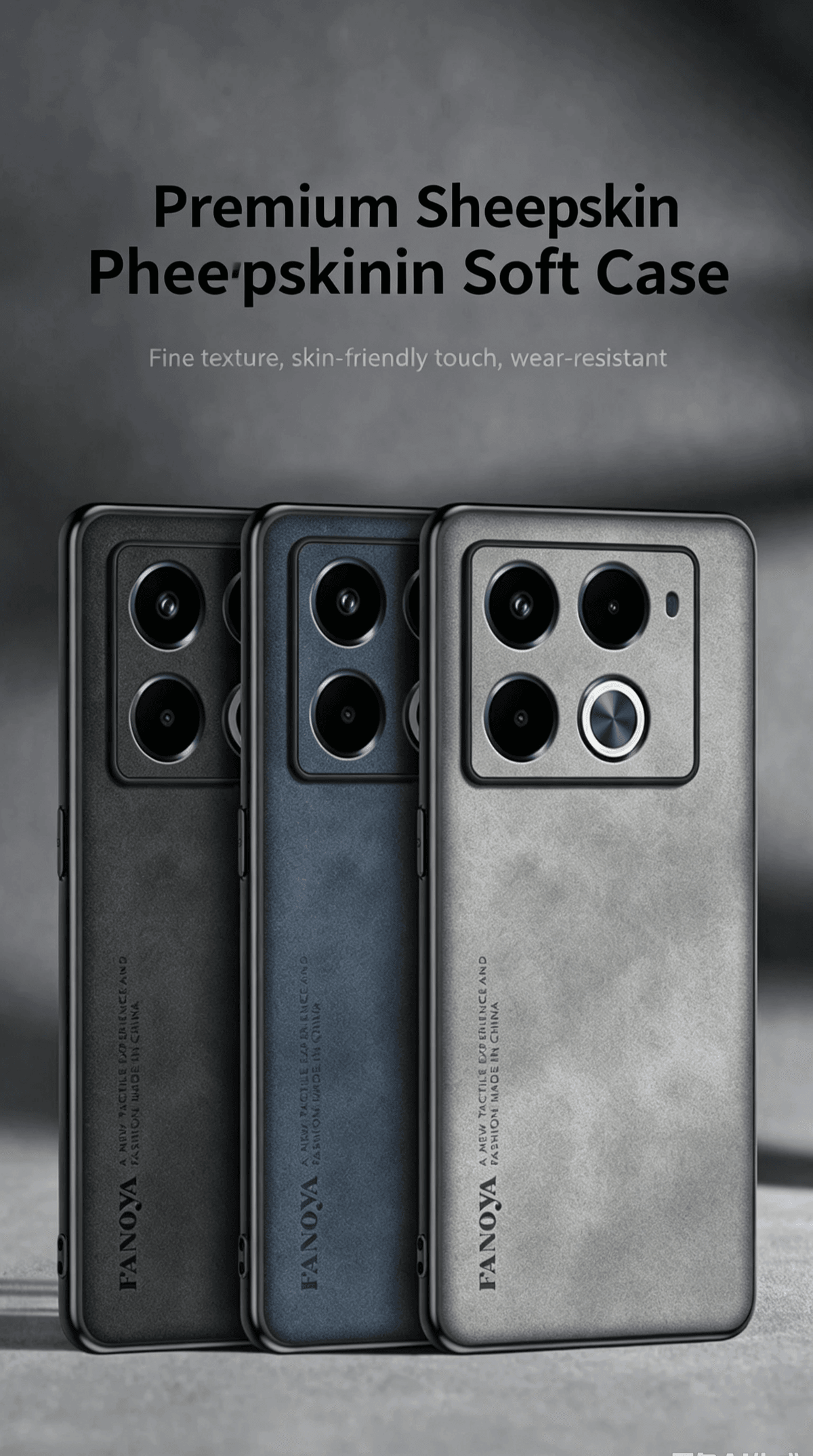 Sheepskin Shockproof Case For Infinix Note 40 Pro Series