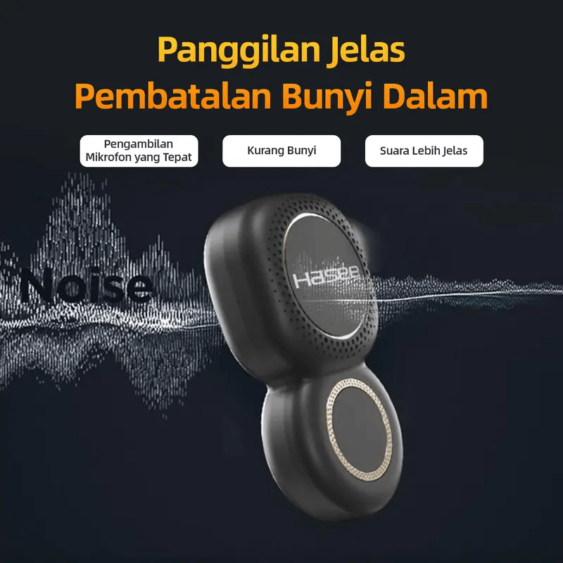 Bluetooth 6.0 Open‑Ear Neckband Headphones ENC Sweatproof Sports Earphones