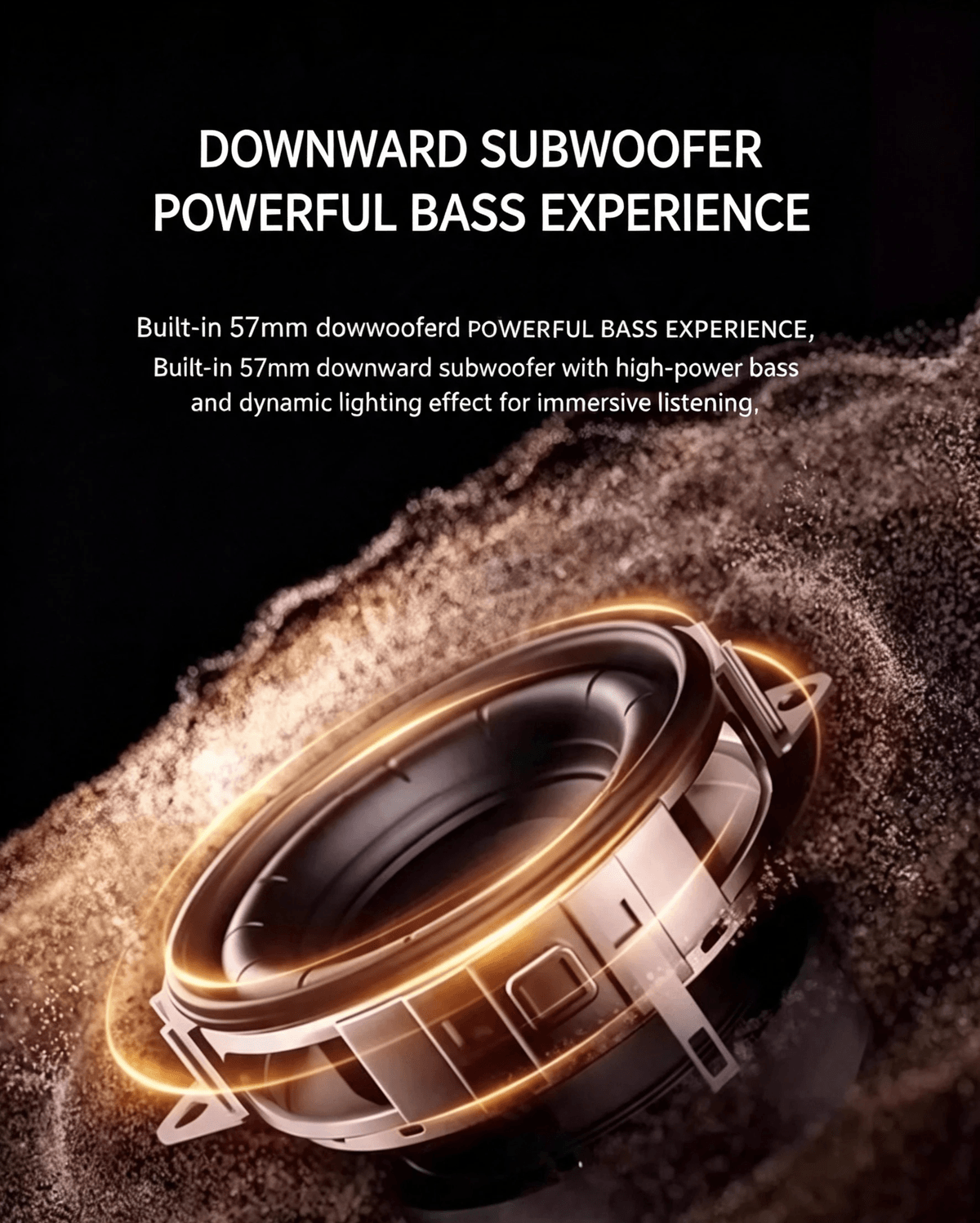 Mini Harman Aura Bluetooth Subwoofer Speaker