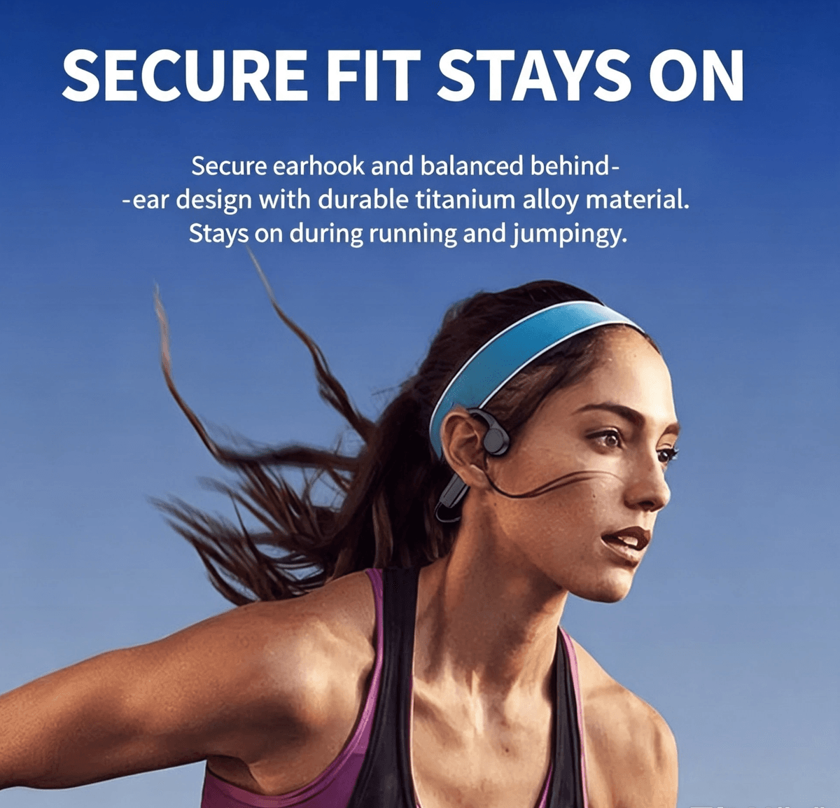 X57 True Bone Conduction Bluetooth Headphones