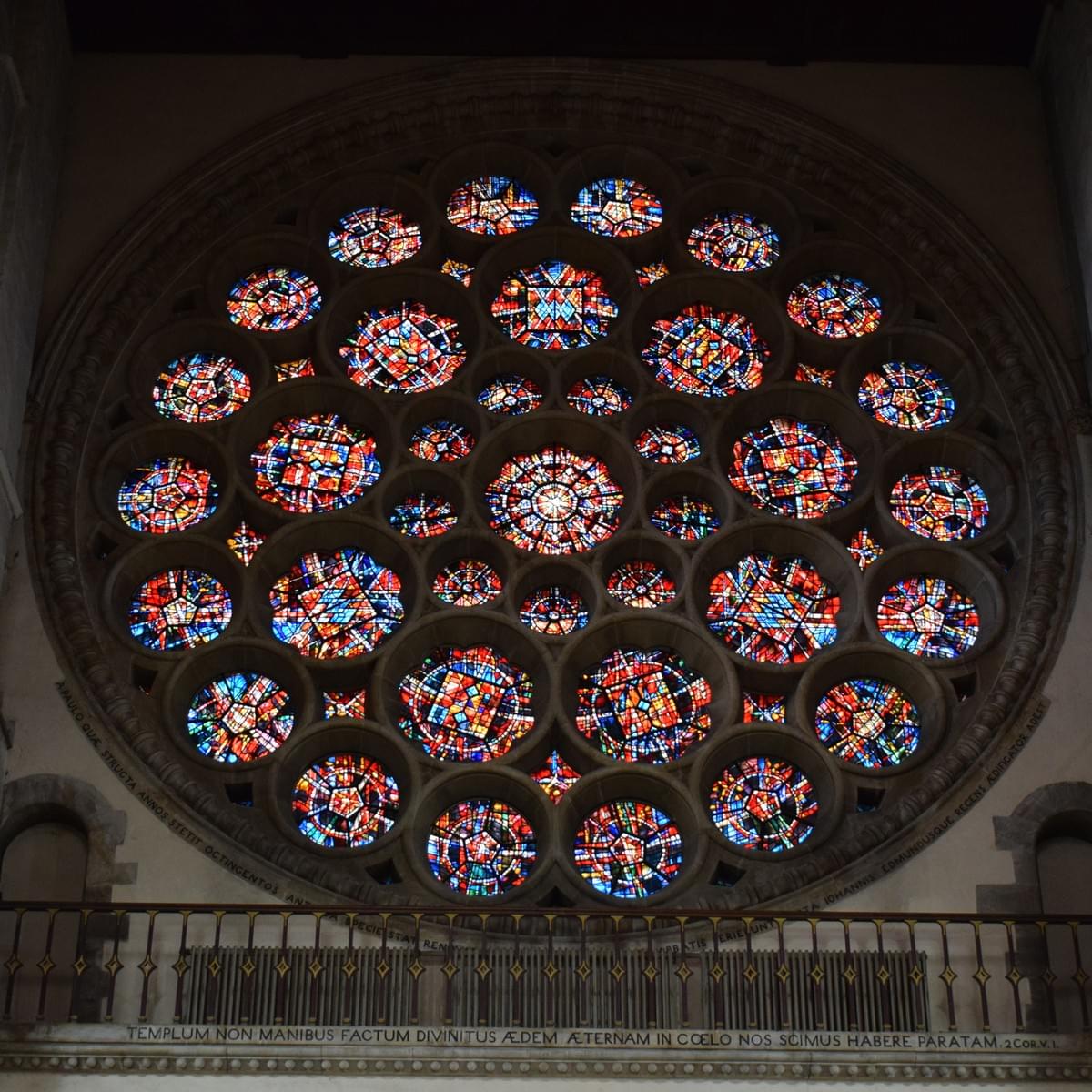 At Albans Stained Glass Window At Albans Stained Glass Window