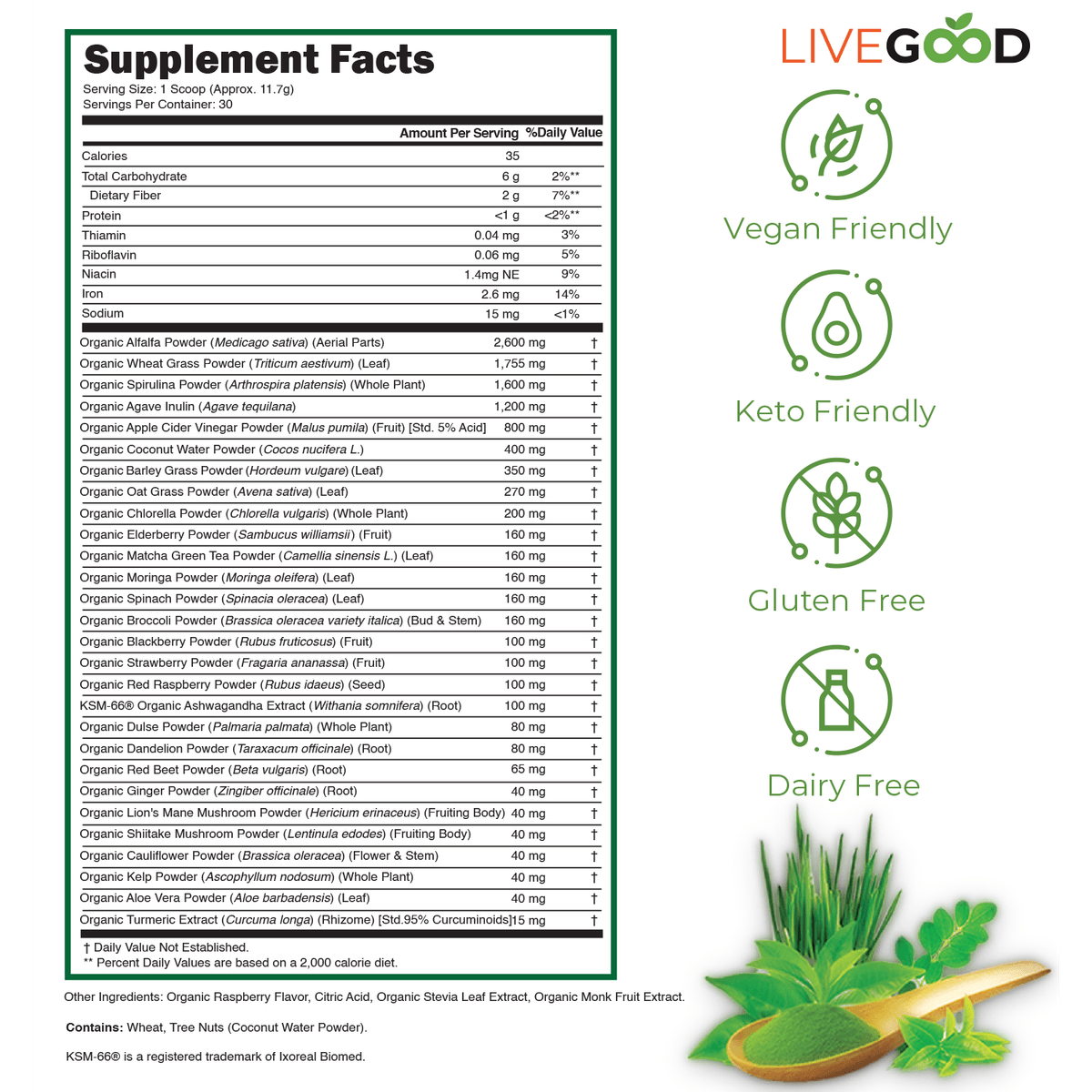 Click Here to order LiveGood Organic Super Greens Click Here to order LiveGood Organic Super Greens