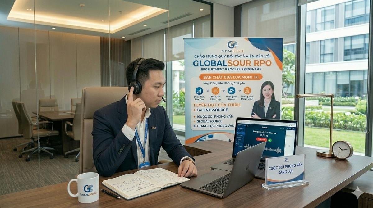 Quy trình 5 bước vận hành chuyên nghiệp của công ty outsource tuyển dụng. Quy trình 5 bước vận hành chuyên nghiệp của công ty outsource tuyển dụng.