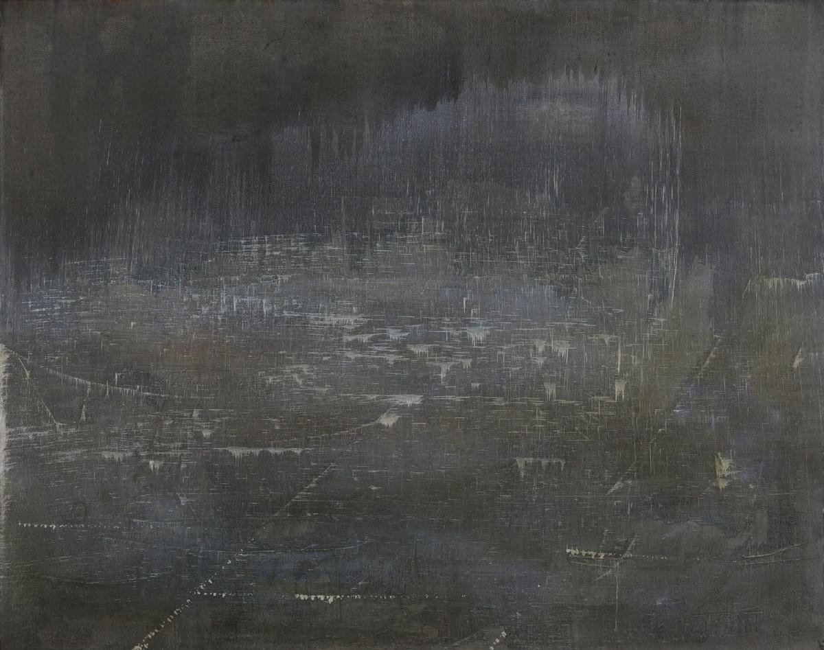 Harm van den Berg - schilderij - painting - The Green Hotel - Vacuum, 2015, oil / acrylic on canvas, 40 x 50 cm Harm van den Berg - schilderij - painting - The Green Hotel - Vacuum, 2015, oil / acrylic on canvas, 40 x 50 cm