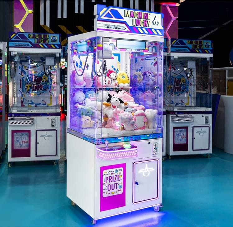 Shopping Mall Coin Operated Plush Toy Claw Machine