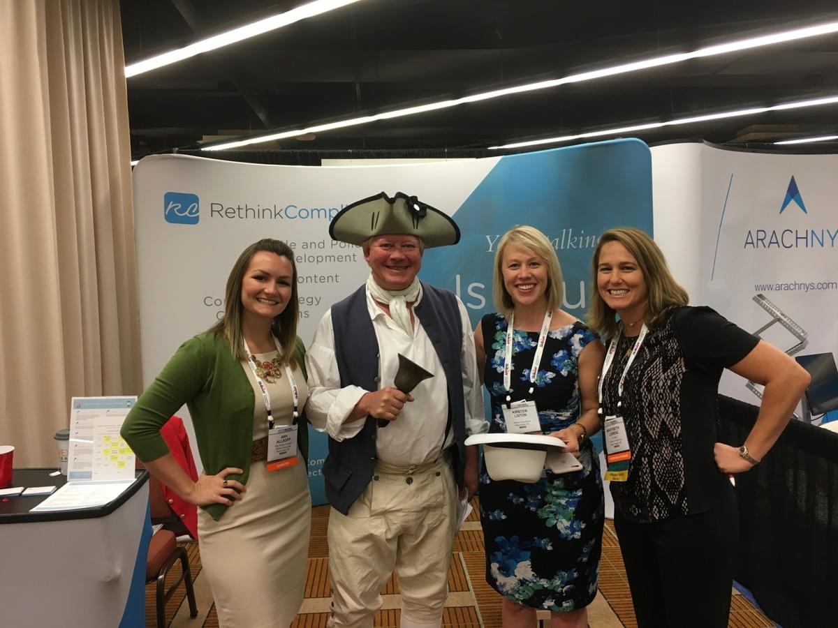 The Rethink team at our booth drawing at the 2016 CEI in Chicago The Rethink team at our booth drawing at the 2016 CEI in Chicago