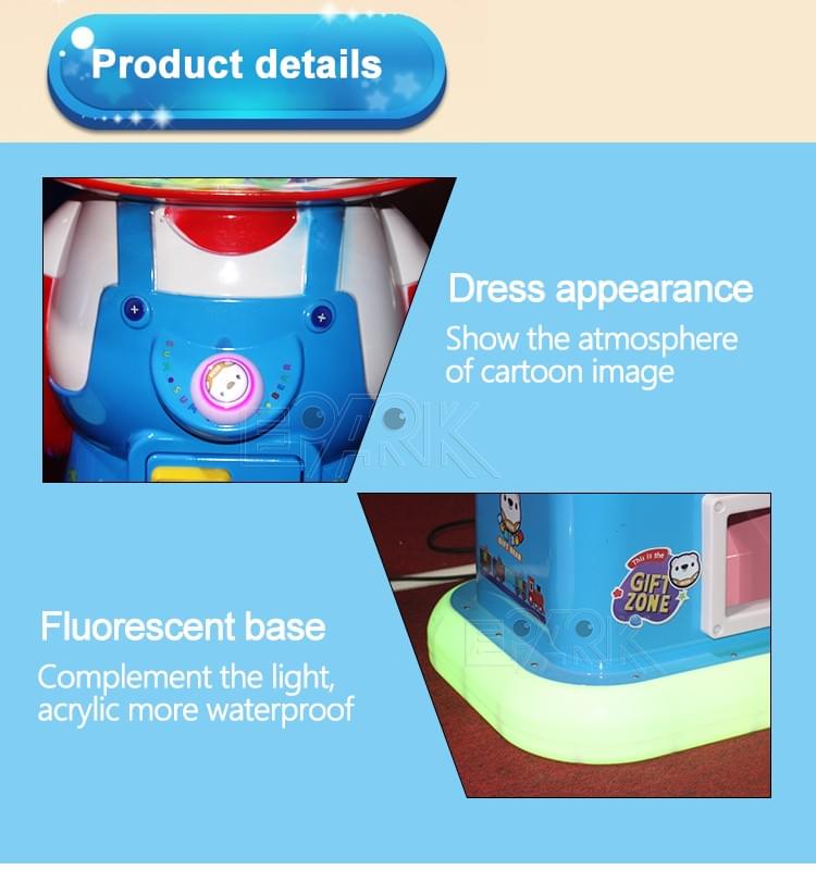 Candy Gift Prize Machine for Kids Arcade and Shopping Mall