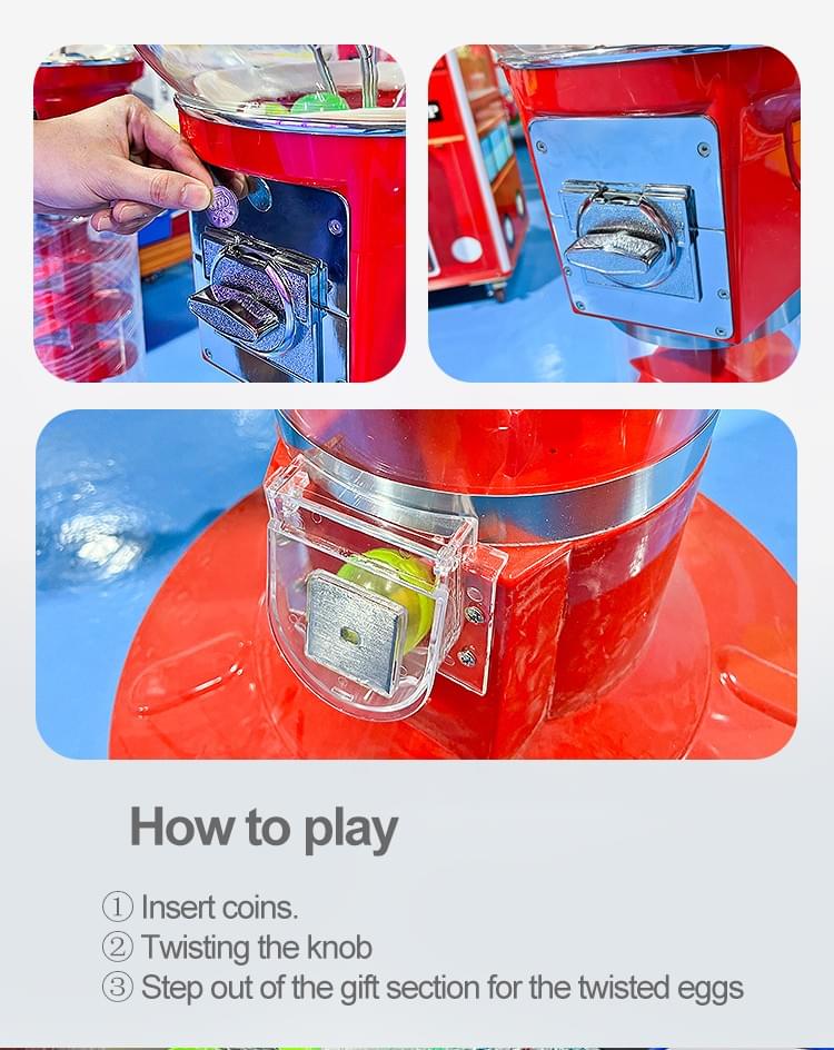 Capsule Toy Vending Machine for Arcade and Shopping Mall