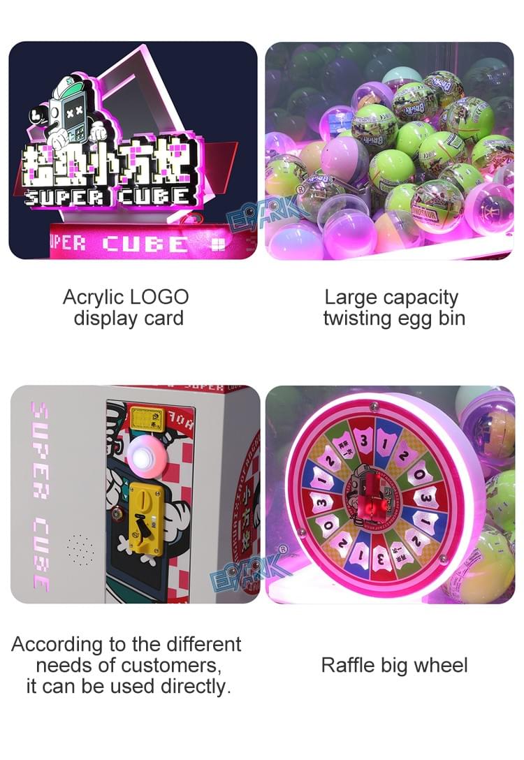 Cube Prize Game Machine for Arcade and Game Center
