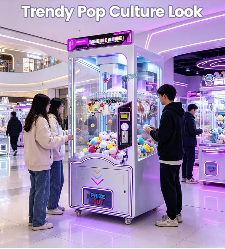 Clip Prize Machine for Arcade Gift Game and Shopping Mall