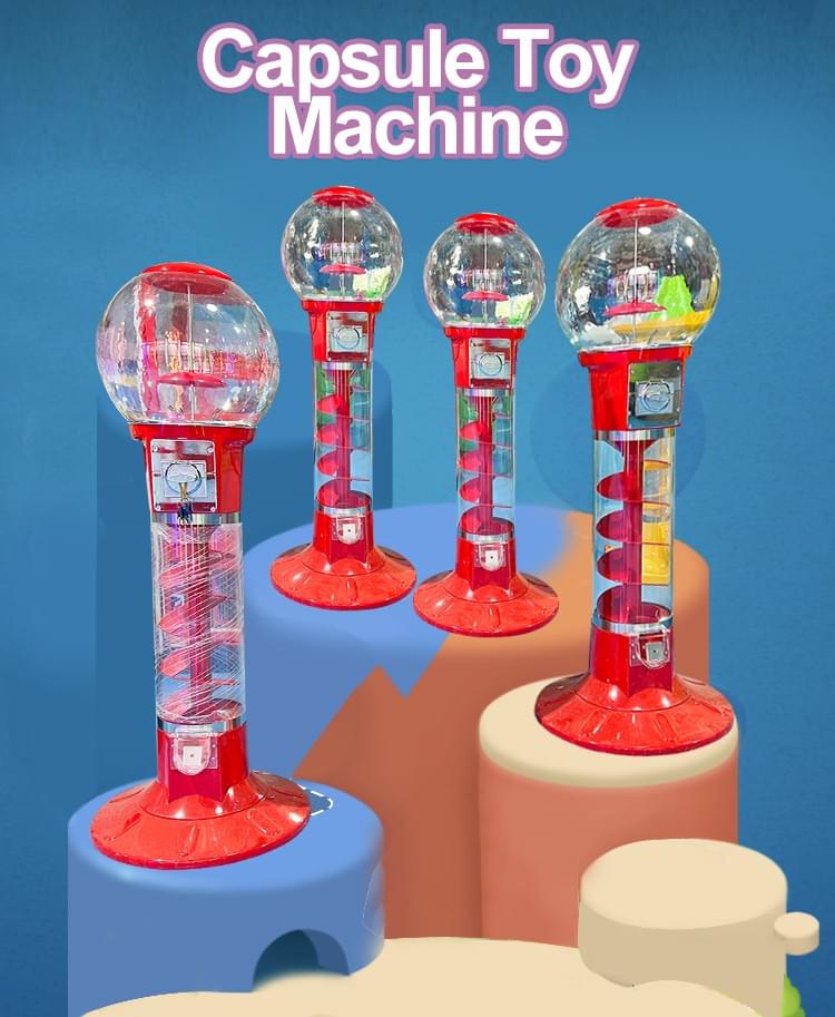 Capsule Toy Vending Machine for Arcade and Shopping Mall