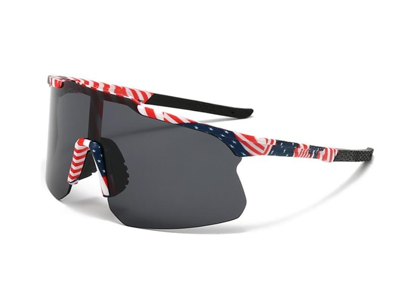 American Flag Independence Day Glasses Half-rimmed Outdoor Sports Sunglasses