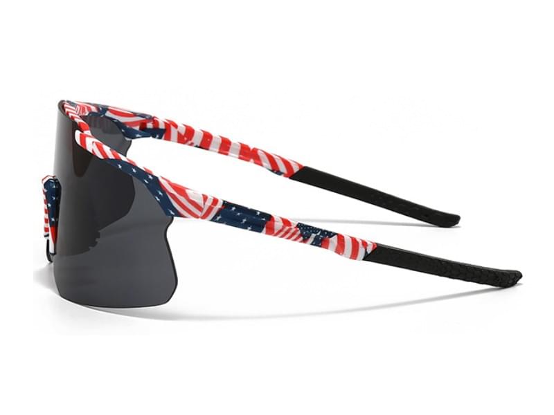 American Flag Independence Day Glasses Half-rimmed Outdoor Sports Sunglasses
