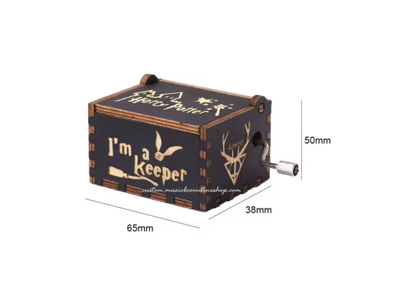 Platform Nine and Three-Quarters Harry Potter Hand-cranked Music Box