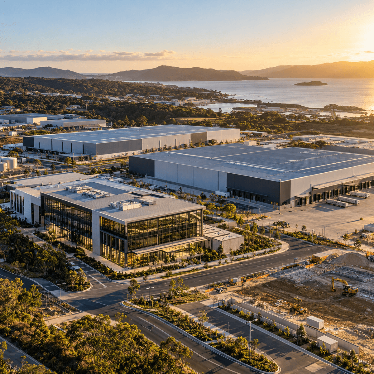 Illustrative industrial development campus — project opportunities and resource needs. Illustrative industrial development campus — project opportunities and resource needs.