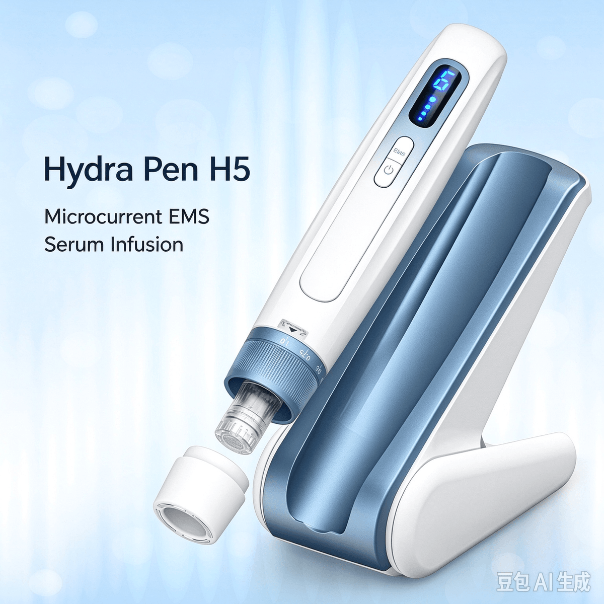 Hydra Pen H5 Microcurrent EMS Serum Infusion Device, Professional Skin Rejuvenation Beauty Instrumen
