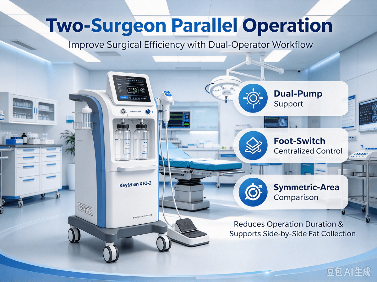 Keyizhen XYQ‑2 Fat Aspirator is a Class III medical device designed for cosmetic plastic surgery