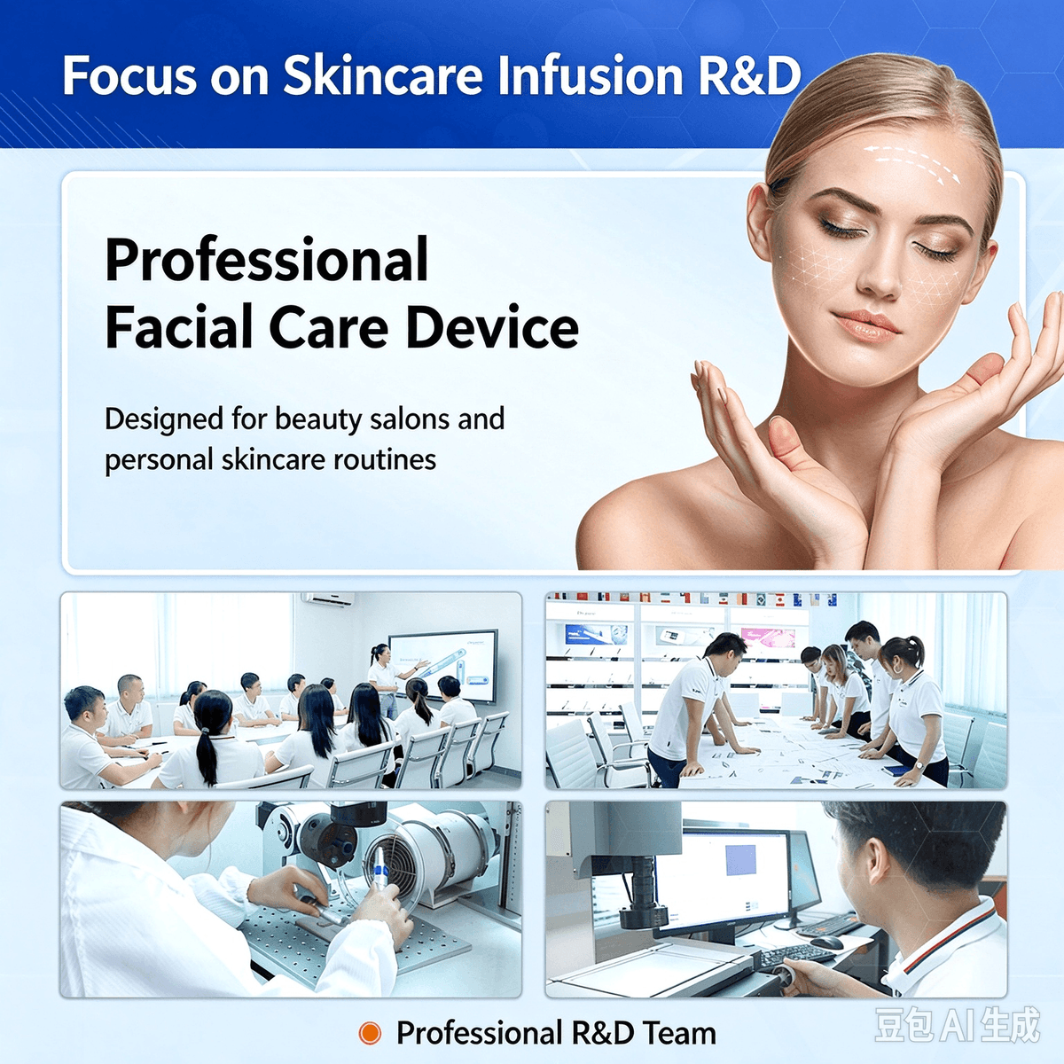 Hydra Pen H5 Microcurrent EMS Serum Infusion Device, Professional Skin Rejuvenation Beauty Instrumen
