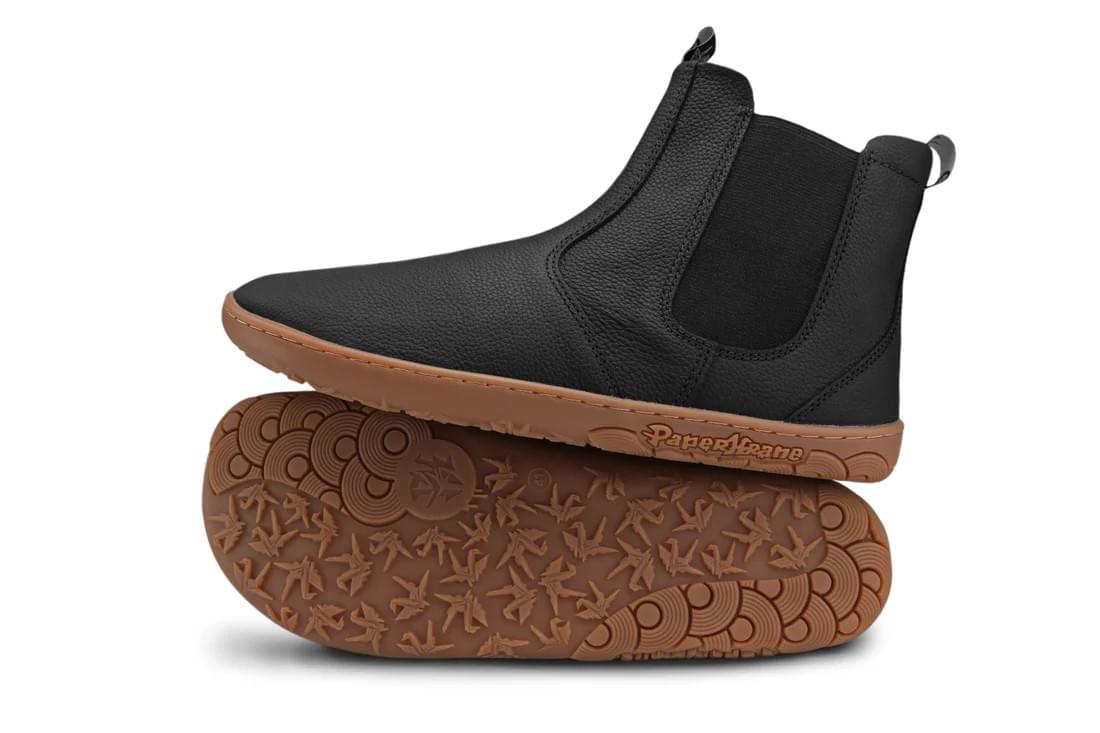 PaperKrane Black Gum Chelsea Boot PaperKrane Black Gum Chelsea Boot