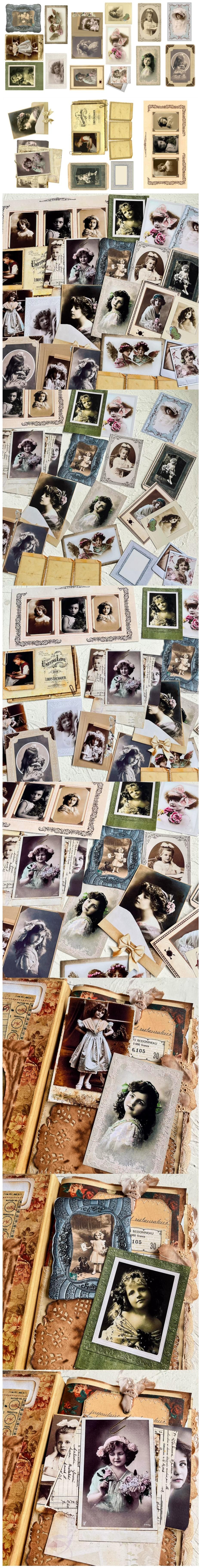 Vintage Palace Lady Portraits & Antique Paintings (13-13)