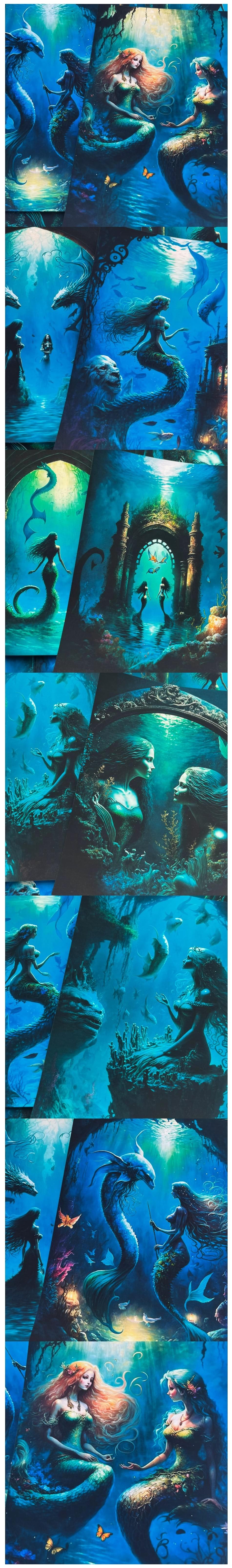 Deep Sea Mermaid Tales & Fairytale Sirens (21-3)
