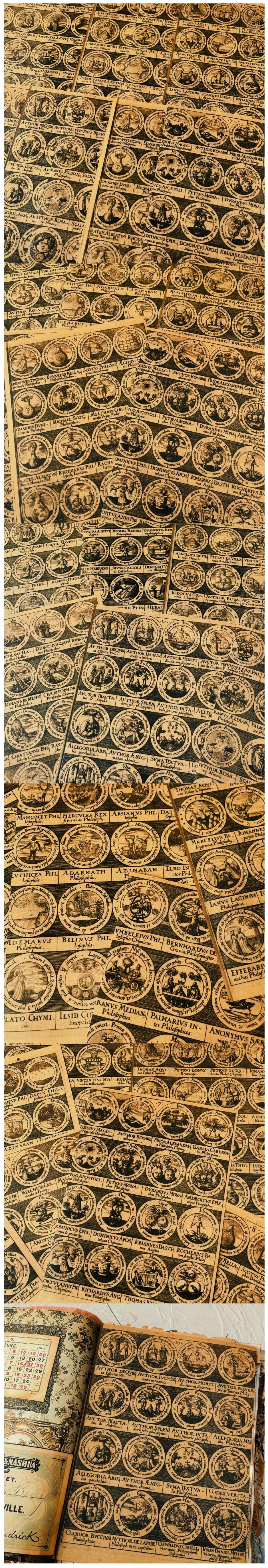Medieval Mystic Stamps & Dark Alchemy Scraps (12-38)
