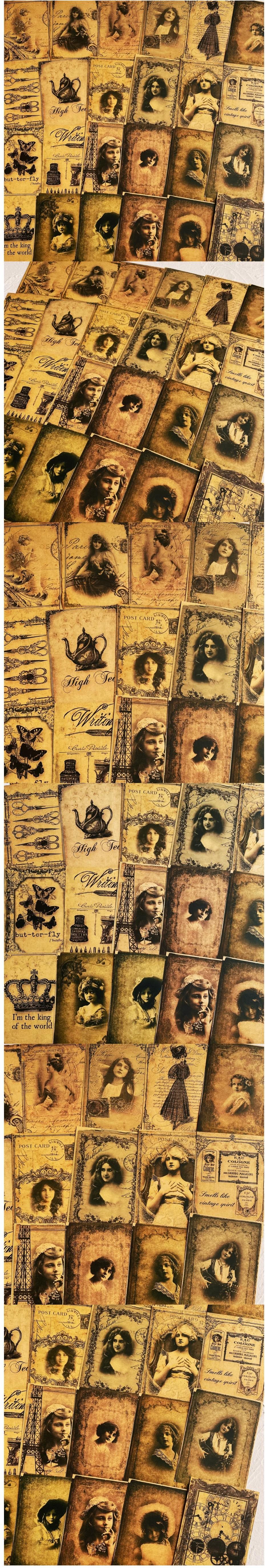 Elegant Antique Baroque Scrollwork Borders (19-37)
