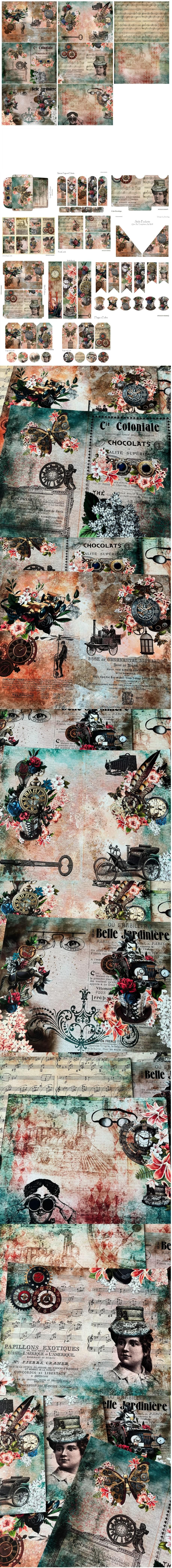 Steampunk Mechanical Insects & Butterflies (25-15)