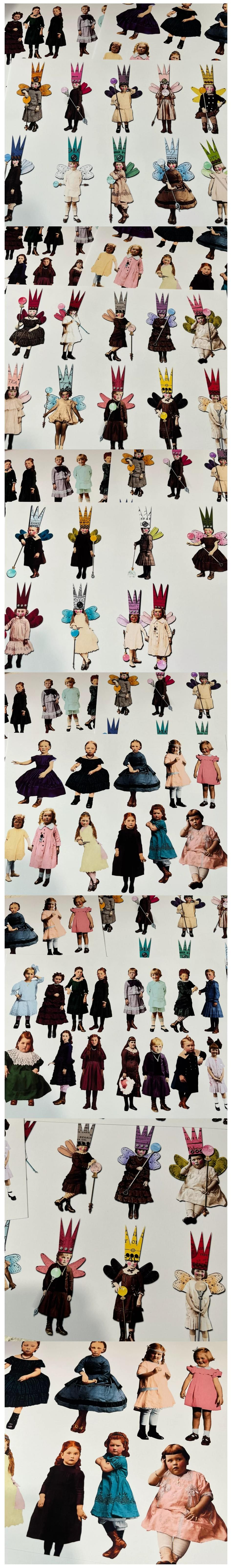 Handmade Fairy Paper Dolls & Retro Sprite Cutouts (1-3)