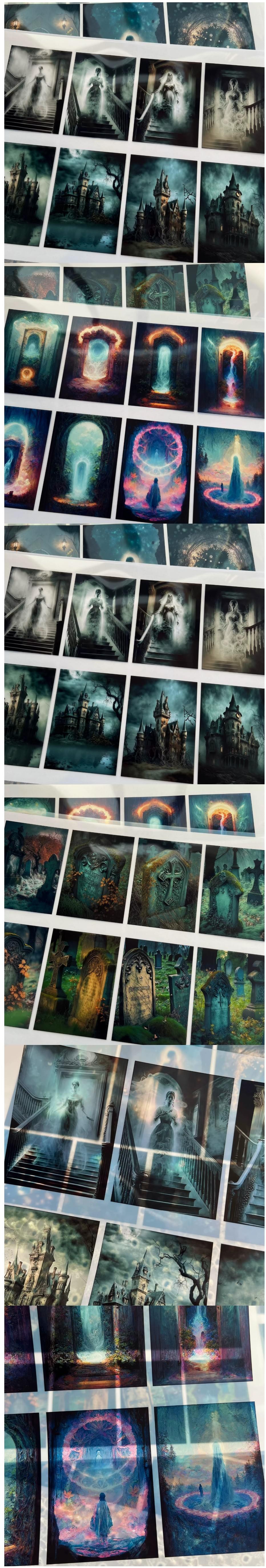 Spooky Phantom & Celestial Film Strips (25-3)