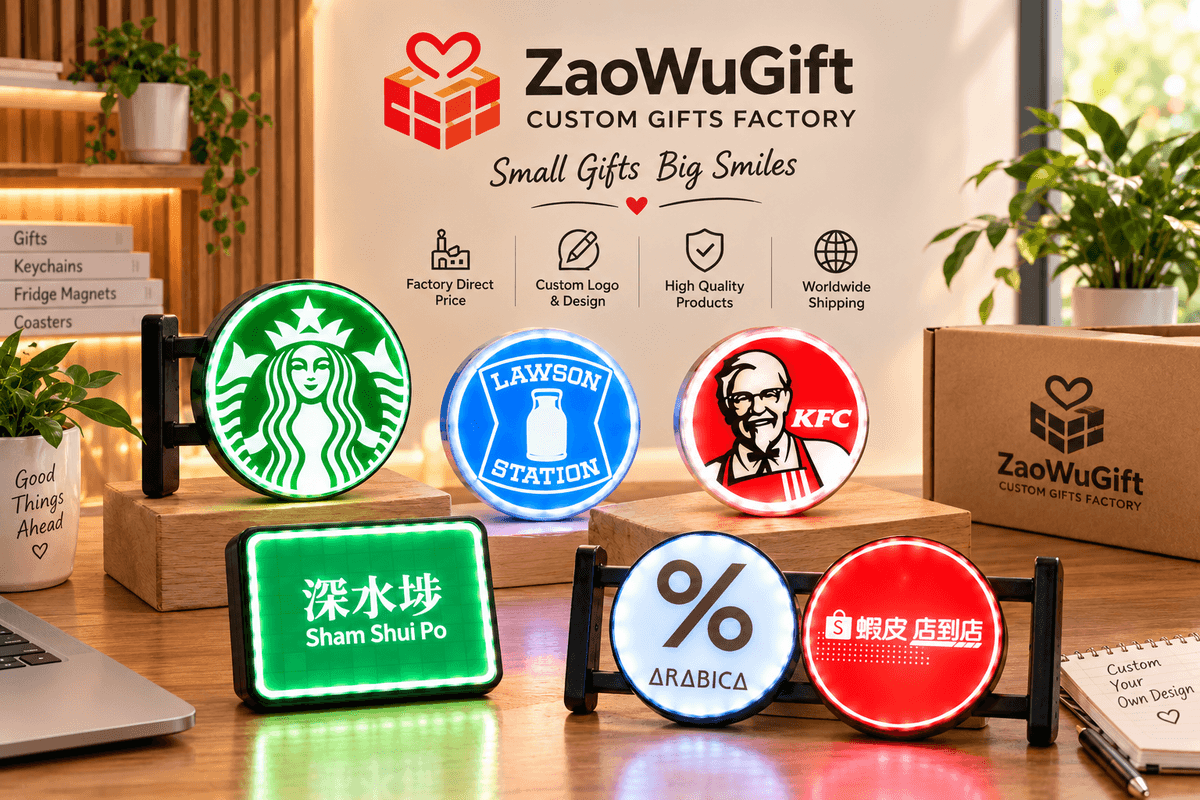 LED light-up sign fridge magnet LED light-up sign fridge magnet