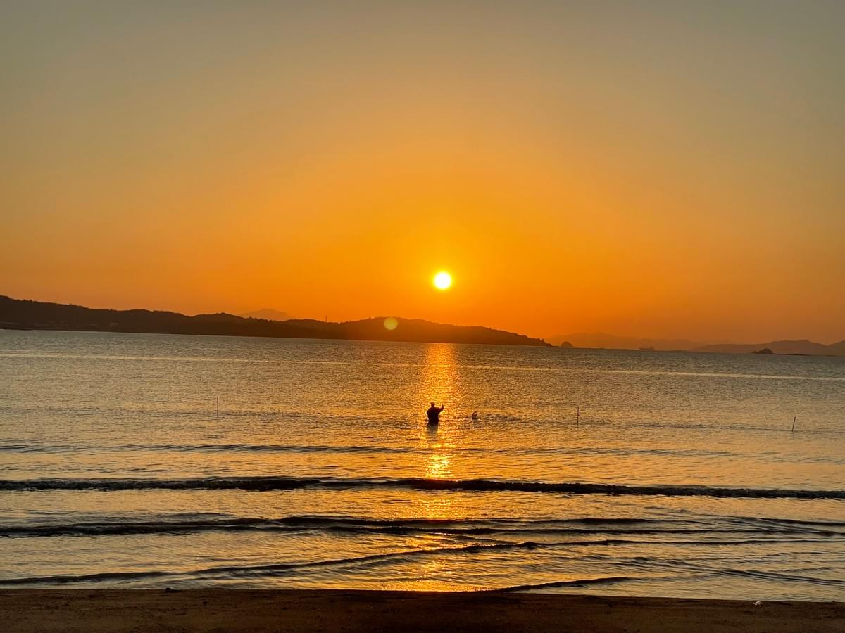 慈湖的夕陽-悠哉悠古厝民宿 慈湖的夕陽-悠哉悠古厝民宿