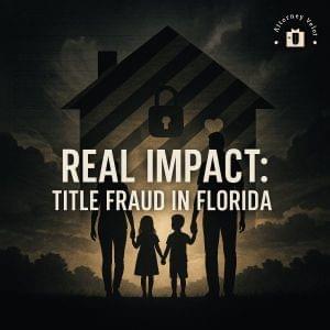 Title Fraud in Florida Title Fraud in Florida