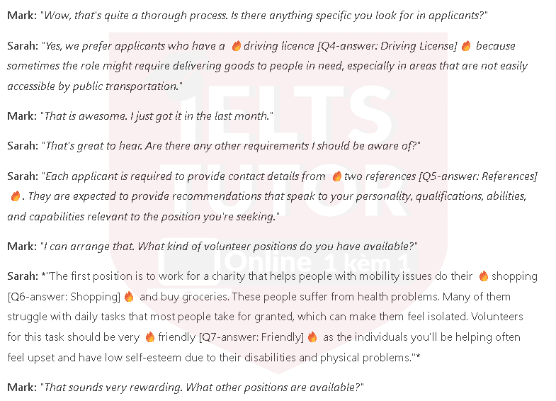Helping Hands NGO: Đề thi IELTS LISTENING (practice test) Helping Hands NGO: Đề thi IELTS LISTENING (practice test)
