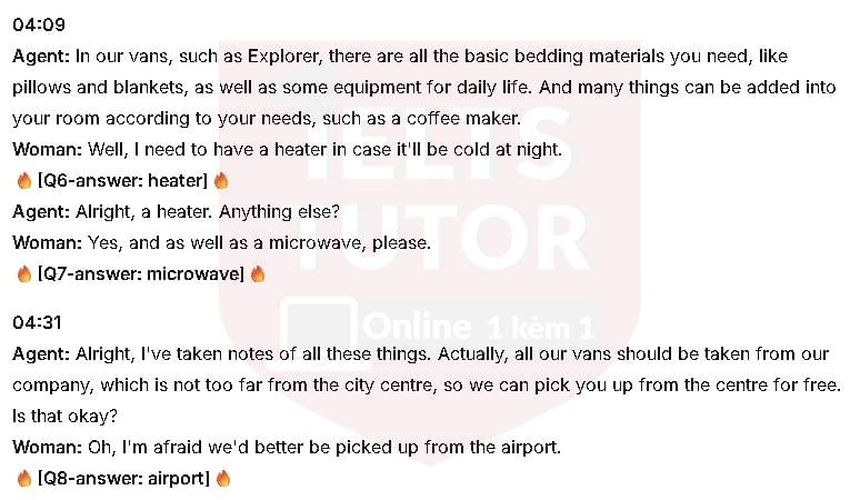 Car Rental Inquiry: Đề thi IELTS LISTENING (actual test) Car Rental Inquiry: Đề thi IELTS LISTENING (actual test)