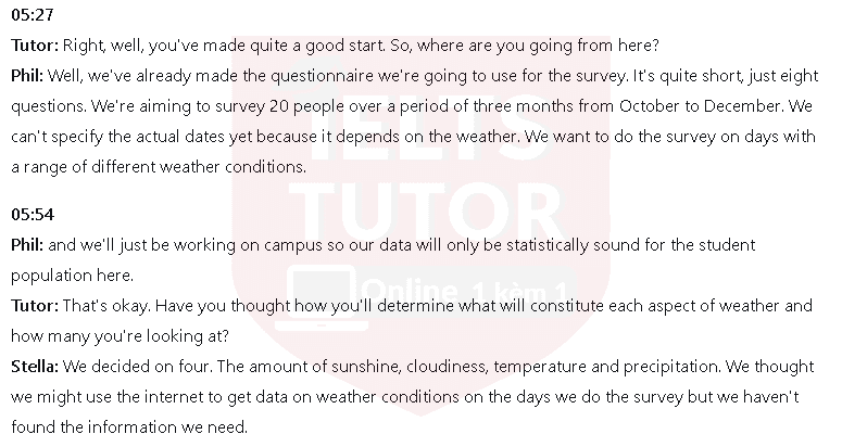 Effects of weather on mood: Đề thi IELTS LISTENING (actual test) Effects of weather on mood: Đề thi IELTS LISTENING (actual test)