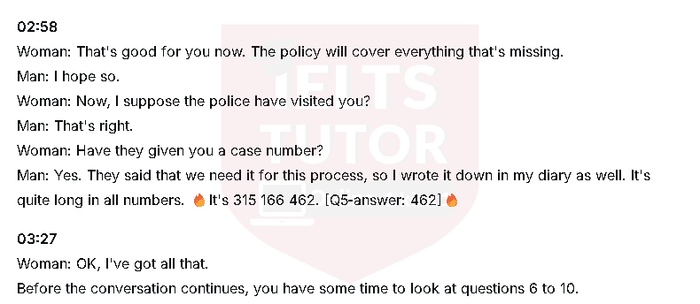 Clover Insurance Claim Form: Đề thi IELTS LISTENING (actual test) Clover Insurance Claim Form: Đề thi IELTS LISTENING (actual test)