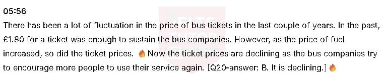 What is the problem of the public transport?: Đề thi IELTS LISTENING (actual test) What is the problem of the public transport?: Đề thi IELTS LISTENING (actual test)