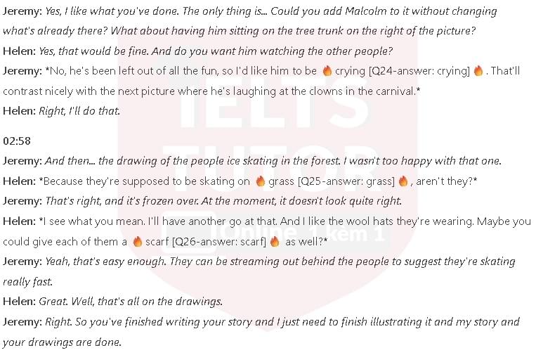 Subject of drawing: Đề thi IELTS LISTENING (actual test) Subject of drawing: Đề thi IELTS LISTENING (actual test)
