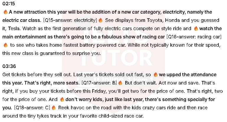 Durham County Car Show: Đề thi IELTS LISTENING (actual test) Durham County Car Show: Đề thi IELTS LISTENING (actual test)