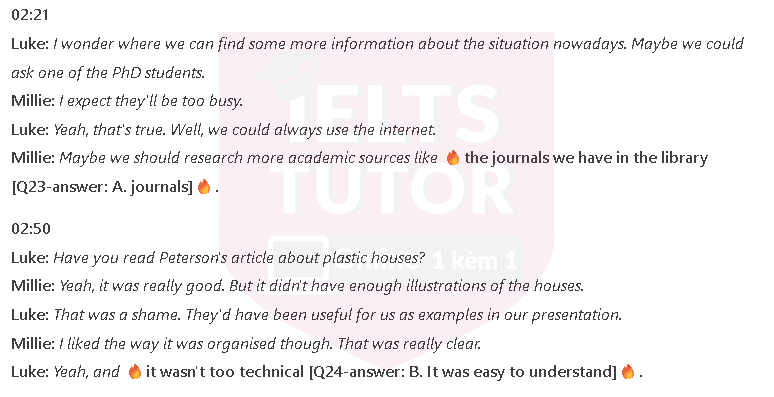 Buildings made of plastic: Đề thi IELTS LISTENING (actual test) Buildings made of plastic: Đề thi IELTS LISTENING (actual test)