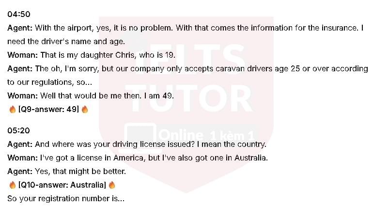 Car Rental Inquiry: Đề thi IELTS LISTENING (actual test) Car Rental Inquiry: Đề thi IELTS LISTENING (actual test)